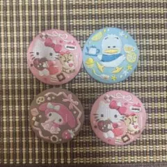 サンリオ 刺繍缶バッチ