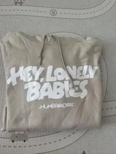 ハンブレッダーズHEY, LONELY BABIESパーカー