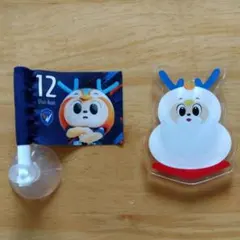Vファーレン長崎 ヴィヴィくん　ミニフラッグ　マグネット　２点セット