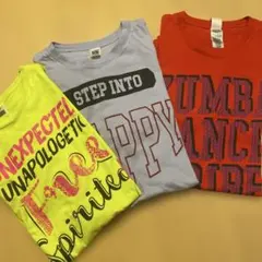 正規品♡ZUMBA WEARズンバウェアTシャツセットフリーサイズ赤黄緑薄紫のサムネイル