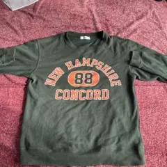 WEGO ダークグリーン スウェット M