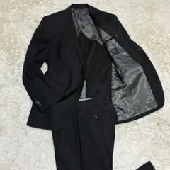 スーツカンパニー CERIMONIA 冠婚葬祭 super100 黒 ブラック