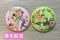 【ズートピア・バンビ】ディズニー刺繍缶バッジ