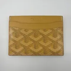 GOYARD 二つ折り財布 イエロー - メルカリ