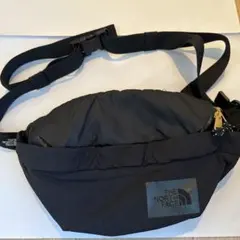 THE NORTH FACE ボディバッグ　ランバーパックブラック【美品】