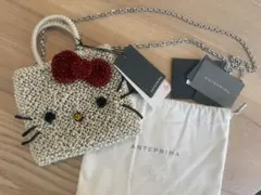 ANTEPRIMA ハローキティ スクエアスモール　マットホワイト