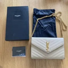 【最終価格！】SAINT LAURENT ショルダーバッグ チェーンウォレット