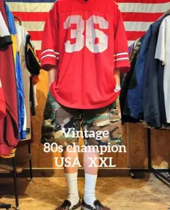XXL Vintage Champion 80s USA GAME shirt