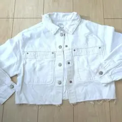 美品　ザラキッズ　デニムジャケット 140