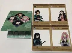 鬼滅の刃 イオン SNS風カード4枚セット ポップアップメモ帳（新品）