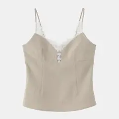 美品Gajess Taylor Lace Camisole /グレー/36サイズ - メルカリ