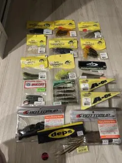 バス釣り引退ワーム16袋セットのサムネイル