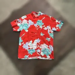 Patagonia Pataloha アロハシャツ レッド Mサイズ - メルカリ
