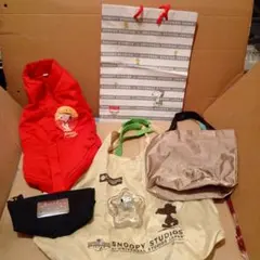 スヌーピー　 星型ガラスケース　ペット　トートバッグ　ポーチ　他