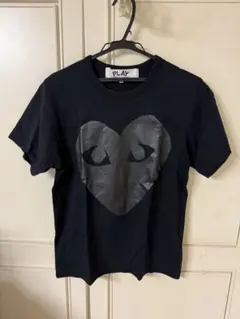 PLAY COMME des GARÇONS TシャツM黒ハートギャルソンプレイ