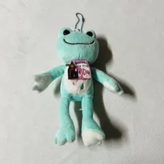 ミントグリーン カエルのぬいぐるみ