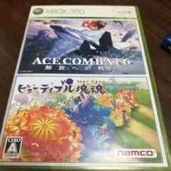 XBOX360 エースコンバット6 解放の戦火&ビューティフル塊魂