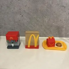 【最終値下げ】マクドナルド　ハッピーセット　ミニチュア　3点セット