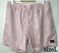 【Hurley】ハーフパンツ ピンク sizeLのサムネイル
