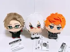 ヒプノシスマイク ちびぐるみ　 毒島メイソン理鶯　入間銃兎　碧棺左馬刻