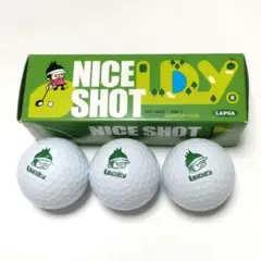 LAUNDRY ゴルフボール 3個セット 未使用 ランドリー NiceShot