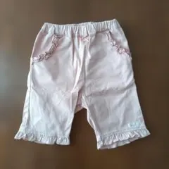 Combimini☆フリルハーフパンツ☆ピンク 80cmのサムネイル