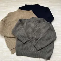 studio CLIP ニット３枚セット（※サイズ確認お願いします）