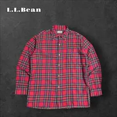 L.L.Bean エルエルビーン 80'sネルシャツフランネルタータンチェック