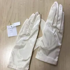 ショートグローブ サテン生地