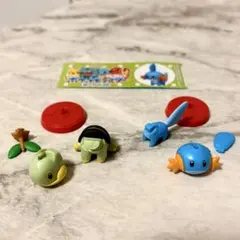 チョコエッグ ポケモン 旅立ちの3匹　2点セット　ナエトル　ミズゴロウ