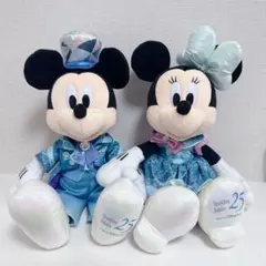 東京ディズニーシー25周年プレビュー記念品＋ぬいぐるみバッジ＋