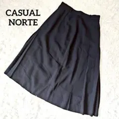 東京スタイル 膝下スカート ミモレ丈 Lサイズ 黒 裏地あり シンプル 無地