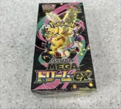 シュリンク付き ポケモンカードゲーム MEGA ドリームEX 1BOX