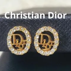 Christian Dior 星 スターサークルアーチロゴピアス ブルー - メルカリ