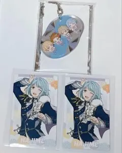 あんスタ　スタフォニ4thカード　アニカフェミラーチャーム　紫之創