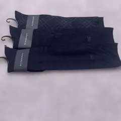 BURBERRY ハイソックス 3足セット 23-25cm 発送前セールのサムネイル