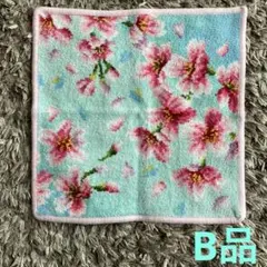 SAKURA2024 桜　B品　ピンク　花柄　ハンカチ　フェイラー　FEILER