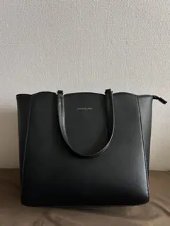 CHARLES & KEITH ビジネスバッグ グレー - メルカリ