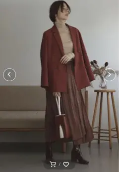 marjour ロングスカート ブラウン　未使用のサムネイル