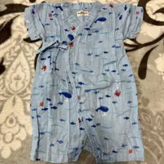 ミキハウス ◆ カバーオール M70-80 甚平