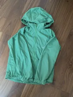 美品　THE NORTH FACE コンパクトジャケット 黄緑　サイズ１４０