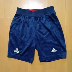 adidas アディダス サッカーパンツ ハーフパンツ ネイビー 150センチ