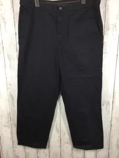 ノーブランド？　チノパン　USA古着＊黒　W31L29　＃H-1-4