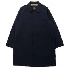 L.L.BEAN ステンカラーコート XL ネイビー ポリエステル ダブルジップ