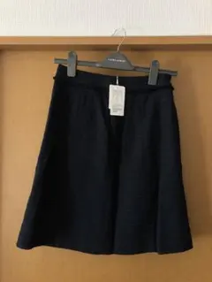 ユナイテッドアローズグリーンレーベル　ネイビー ツイードスカート オケージョン