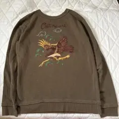 cool.d.s 沖縄 刺繍 スウェット ブラウンのサムネイル