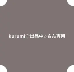 kurumi♡出品中⭐︎さん専用