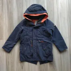 ZARA KIDS フード付きアウター ネイビー