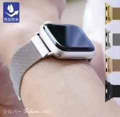 Apple Watch ミラネーゼループ シルバー 42mm