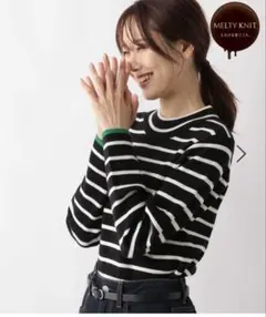メルティリブハイネックプルオーバー